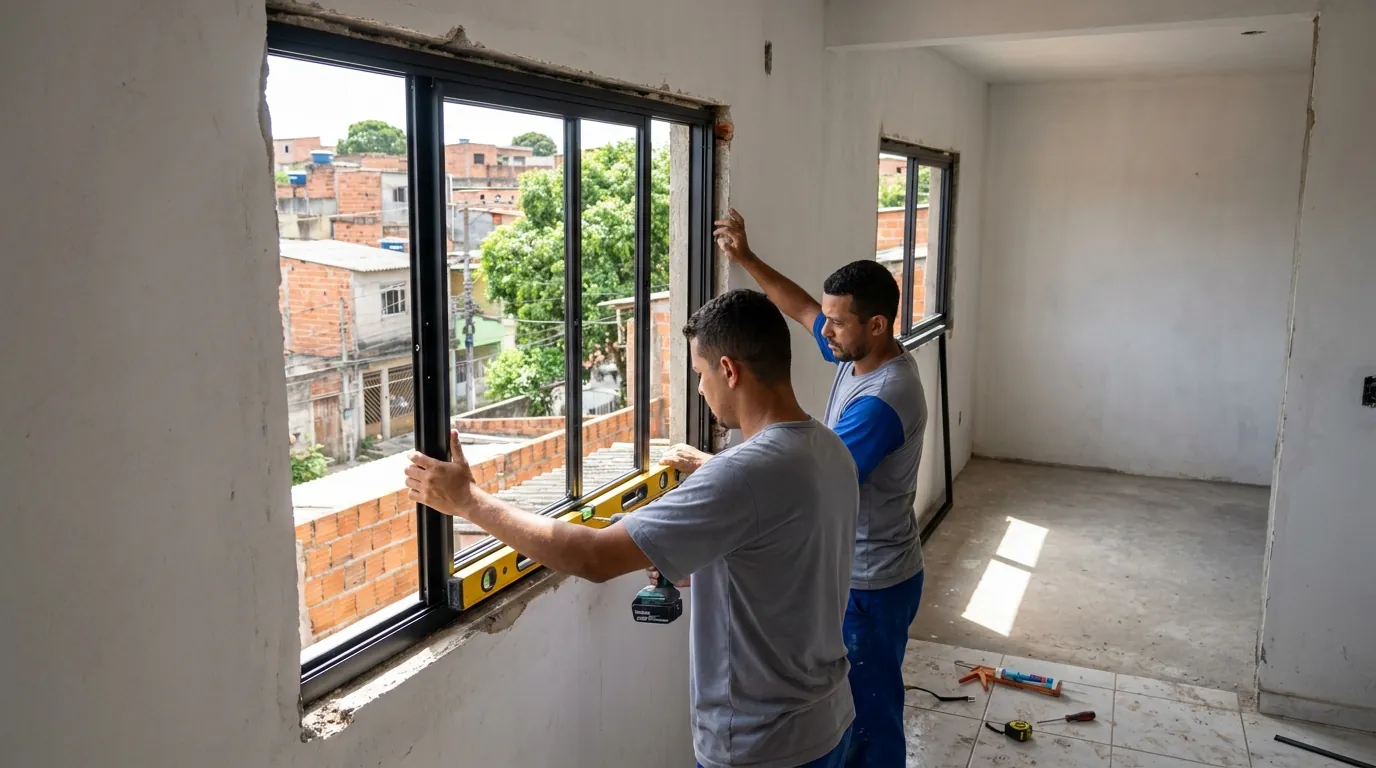 Produção de Portas e Janelas em Itajaí‑SC
