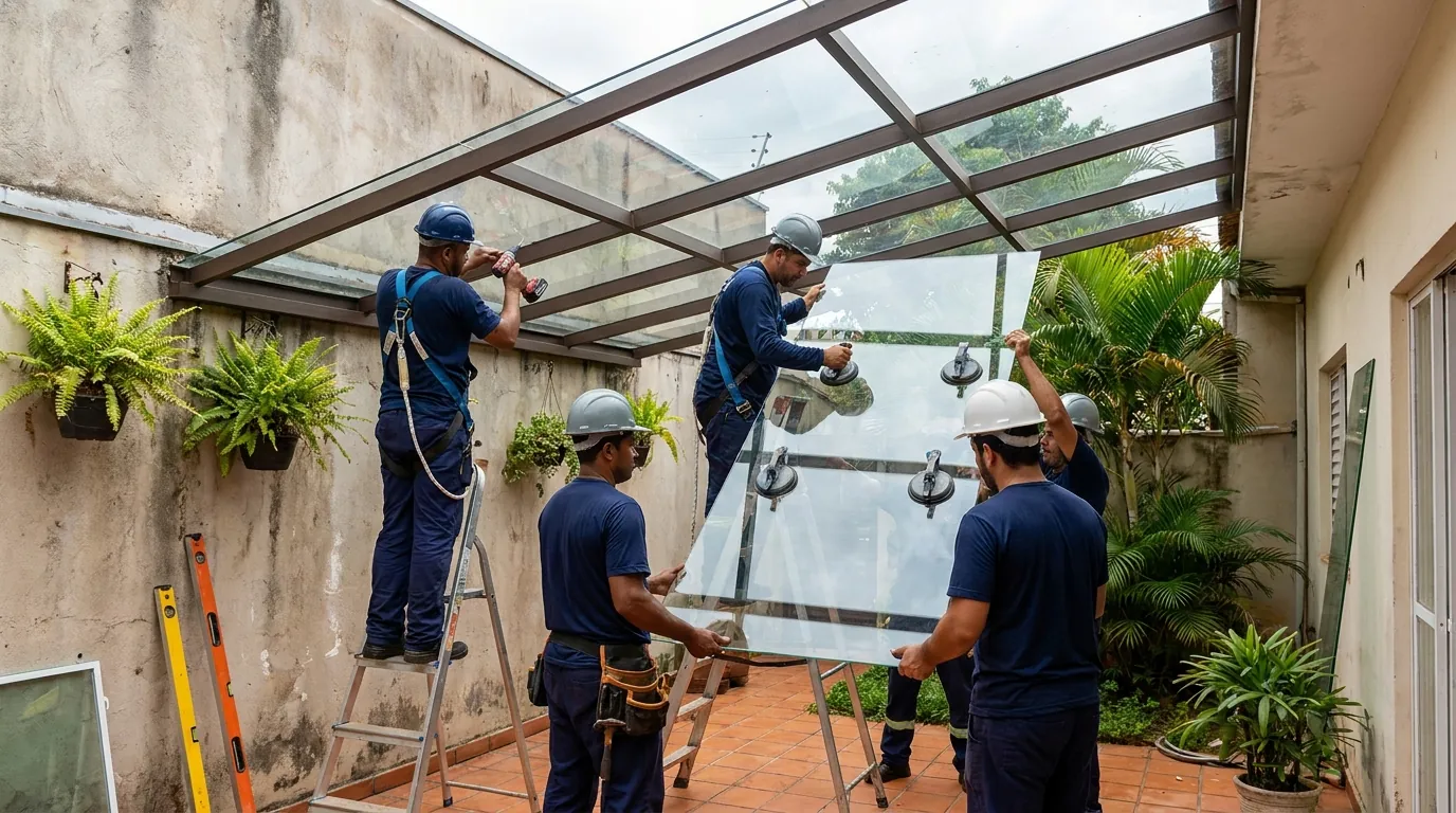 Fechamento de Churrasqueira em Itajaí‑SC