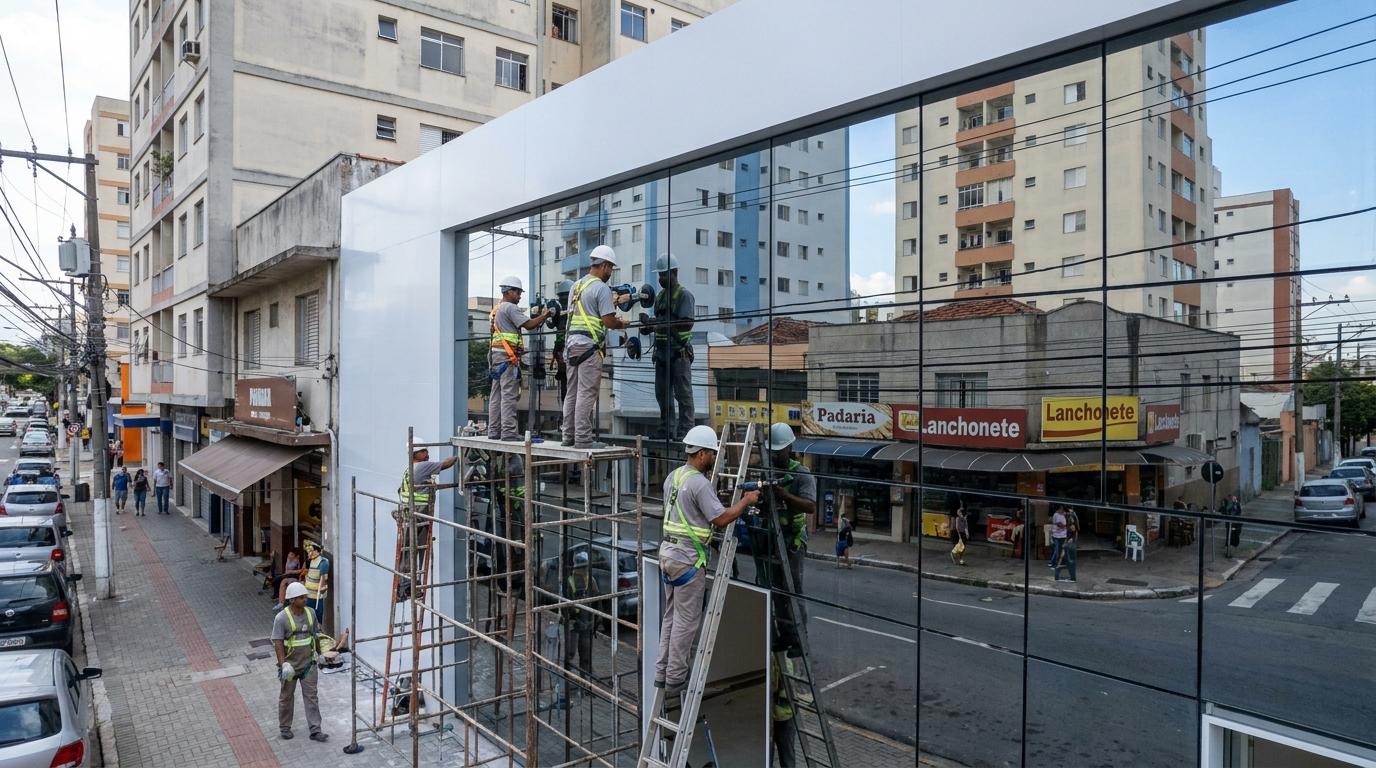 Fechamentos em Vidro no Centro, Itajaí‑SC
